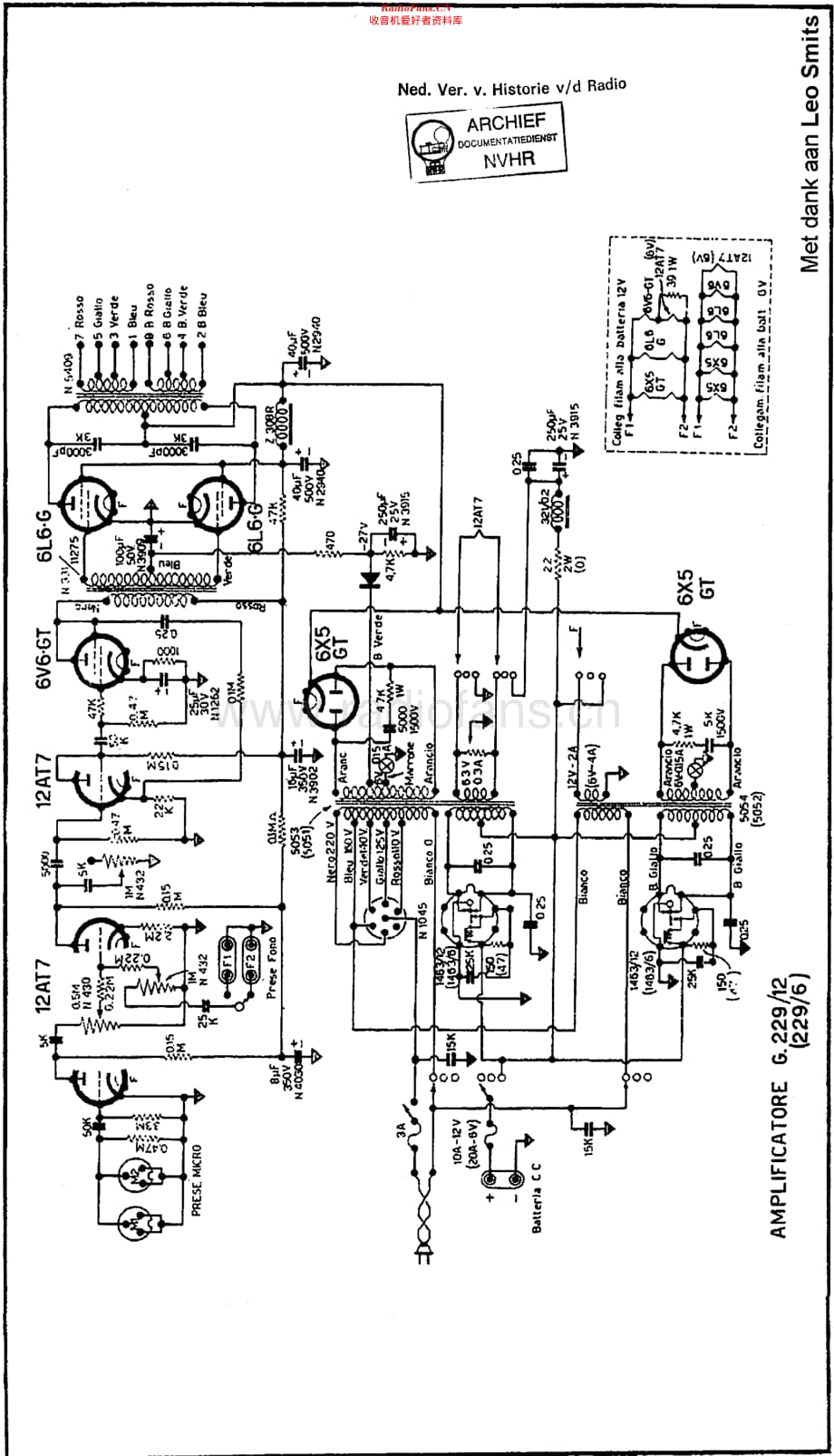 Geloso_G229PA维修电路原理图.pdf_第1页