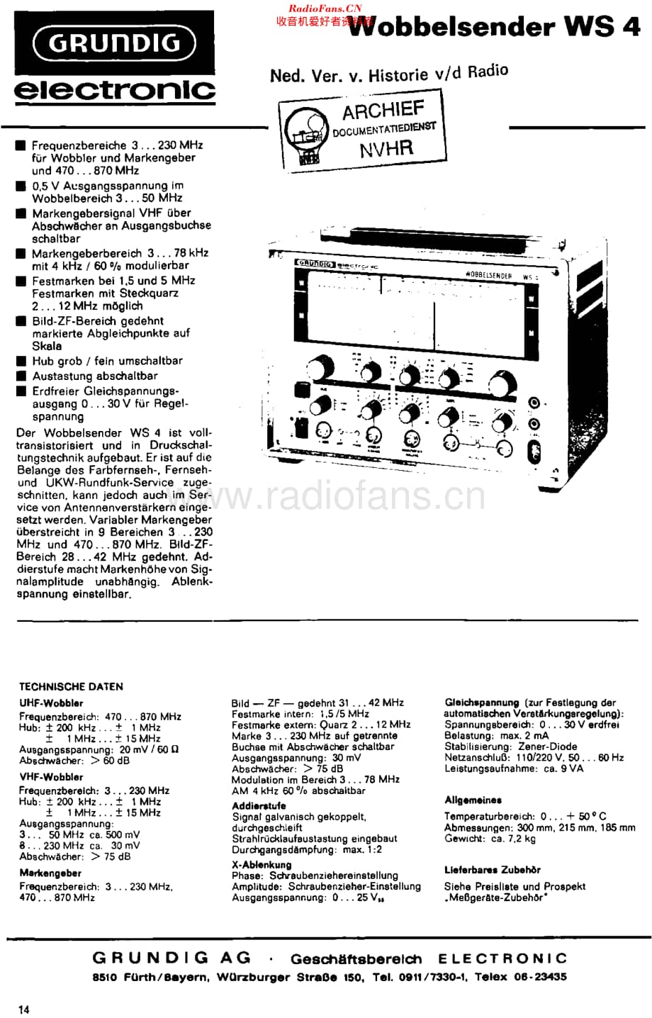 Grundig_WS4_rht维修电路原理图.pdf_第1页