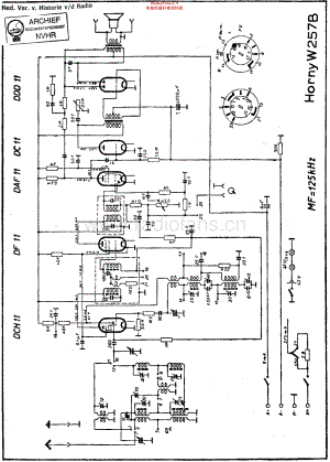 Hornyphon_W257B维修电路原理图.pdf