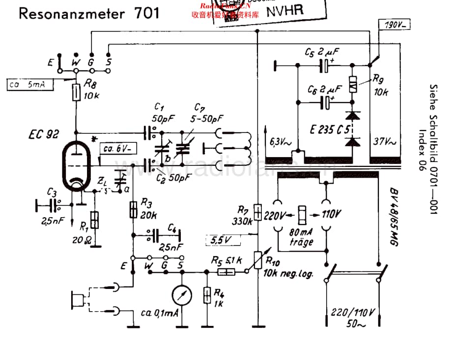 Grundig_701维修电路原理图.pdf_第1页