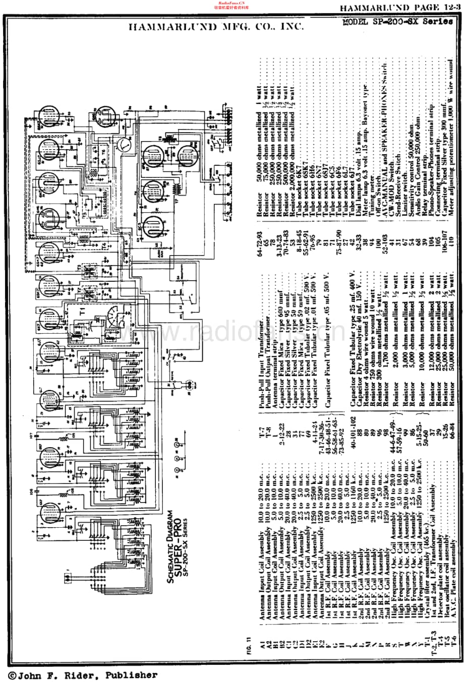 Hammarlund_SP200维修电路原理图.pdf_第2页