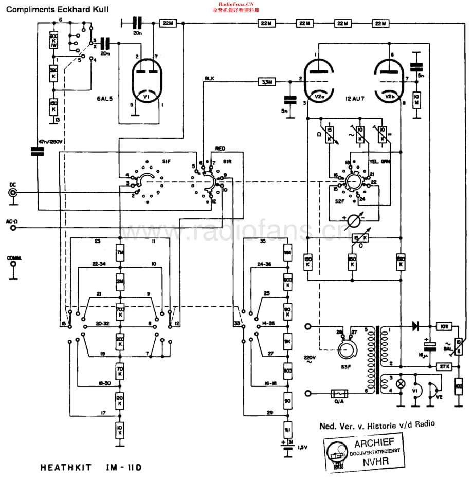Heathkit_IM11D维修电路原理图.pdf_第1页