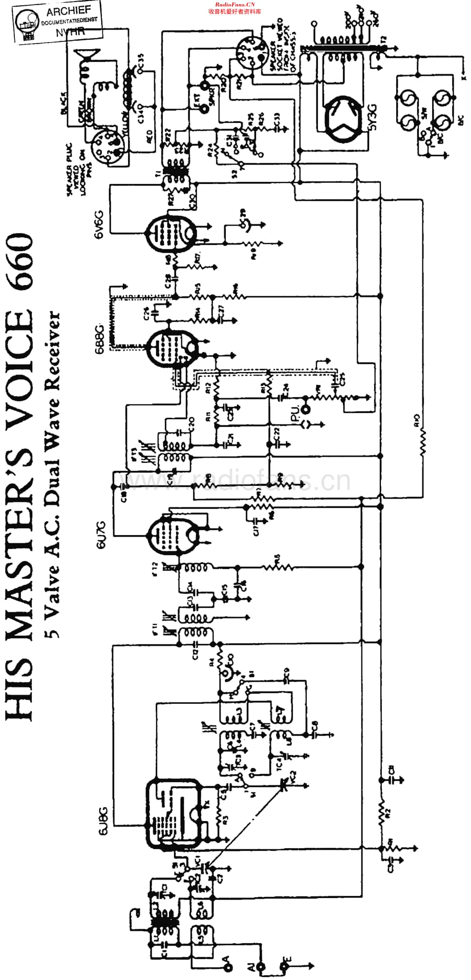 HMV_660维修电路原理图.pdf_第1页