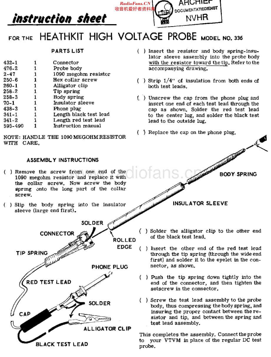 Heathkit_336维修电路原理图.pdf_第1页