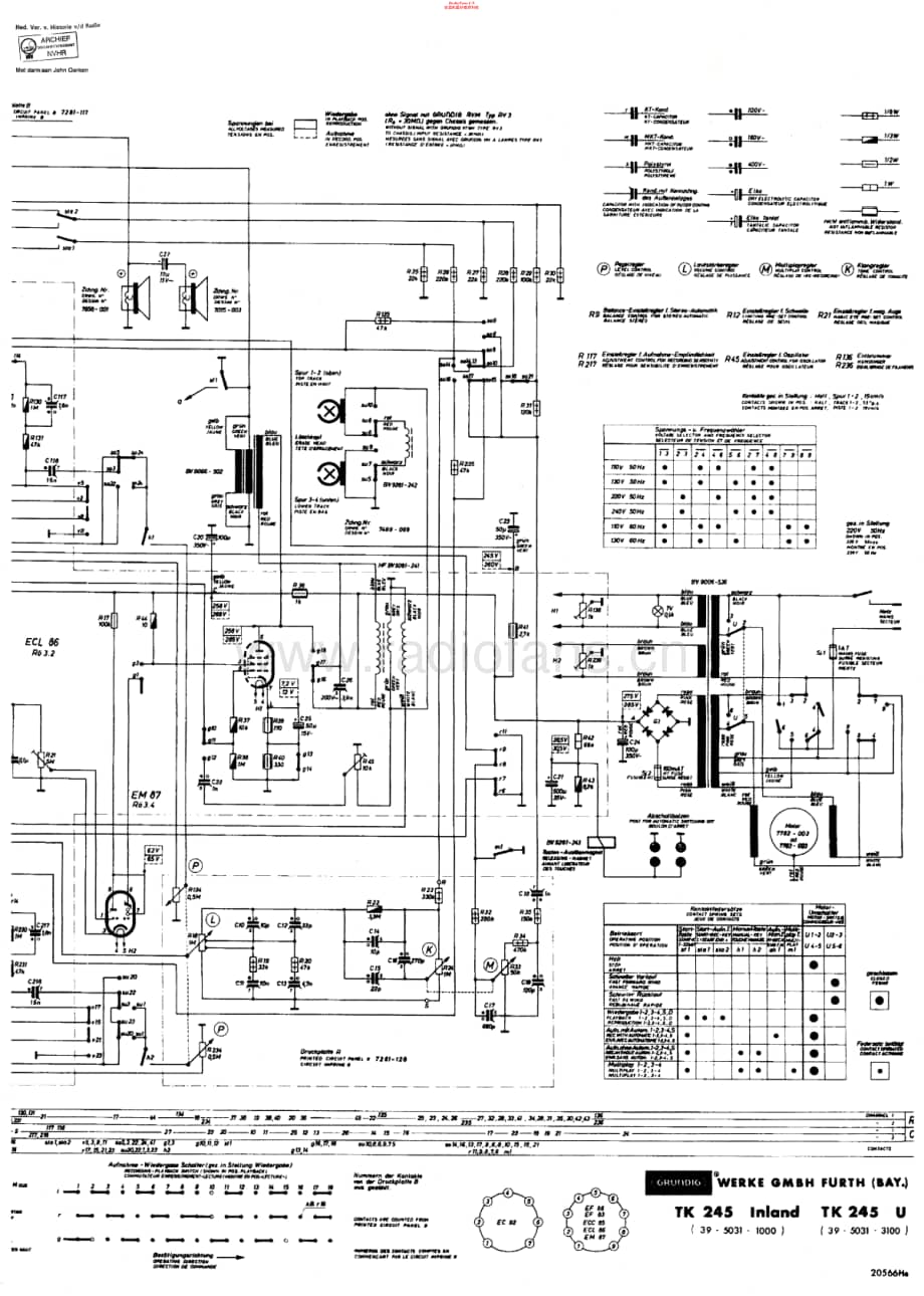 Grundig_TK245维修电路原理图.pdf_第2页