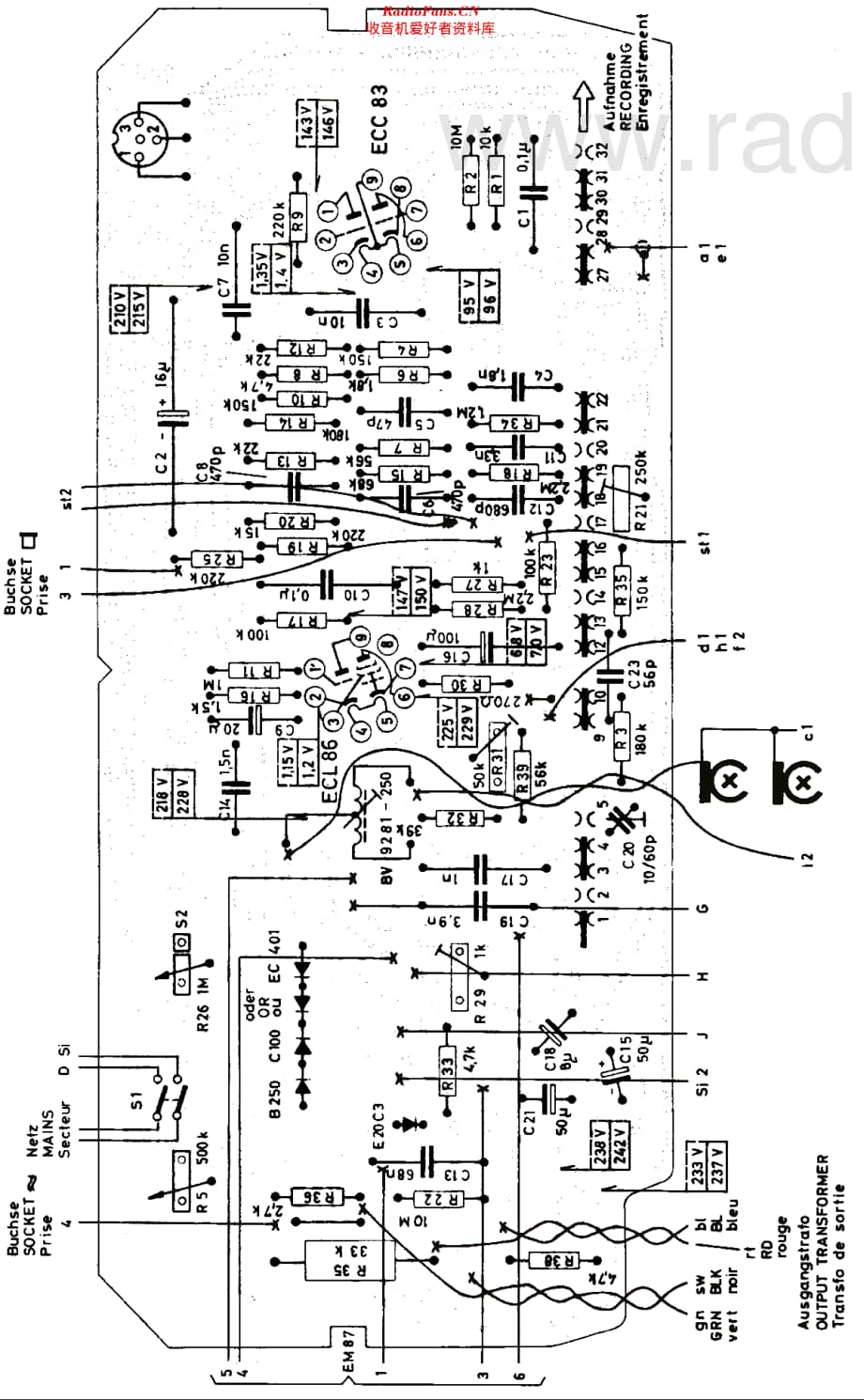 Grundig_TK140维修电路原理图.pdf_第2页