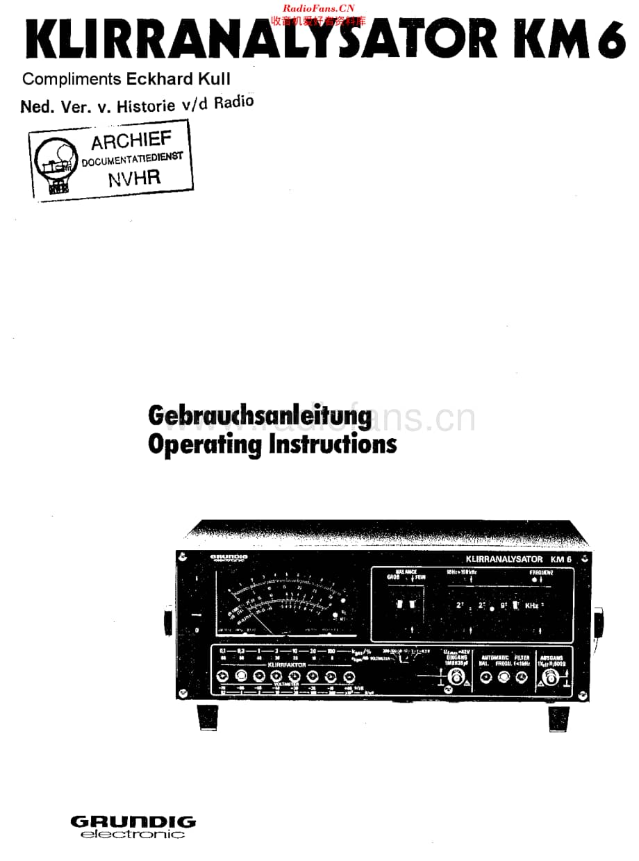 Grundig_KM6维修电路原理图.pdf_第1页