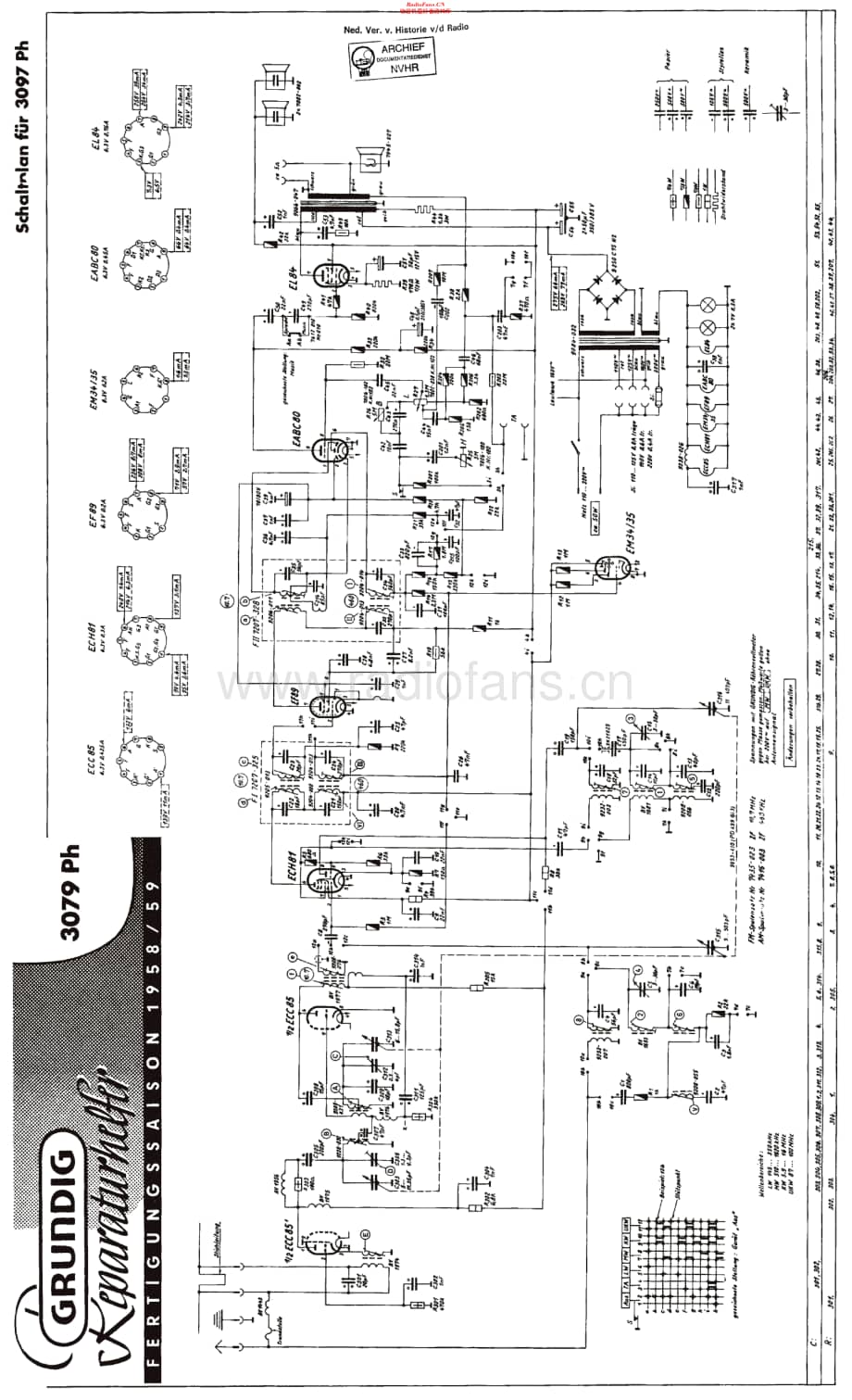 Grundig_3079Ph维修电路原理图.pdf_第1页