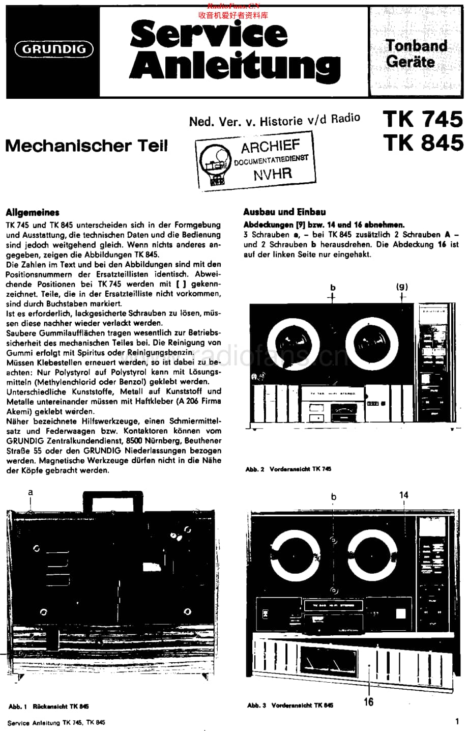 Grundig_TK745维修电路原理图.pdf_第1页