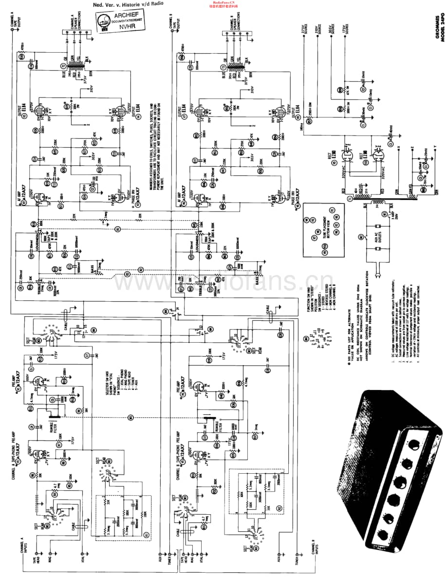 Grommes_24PG维修电路原理图.pdf_第1页