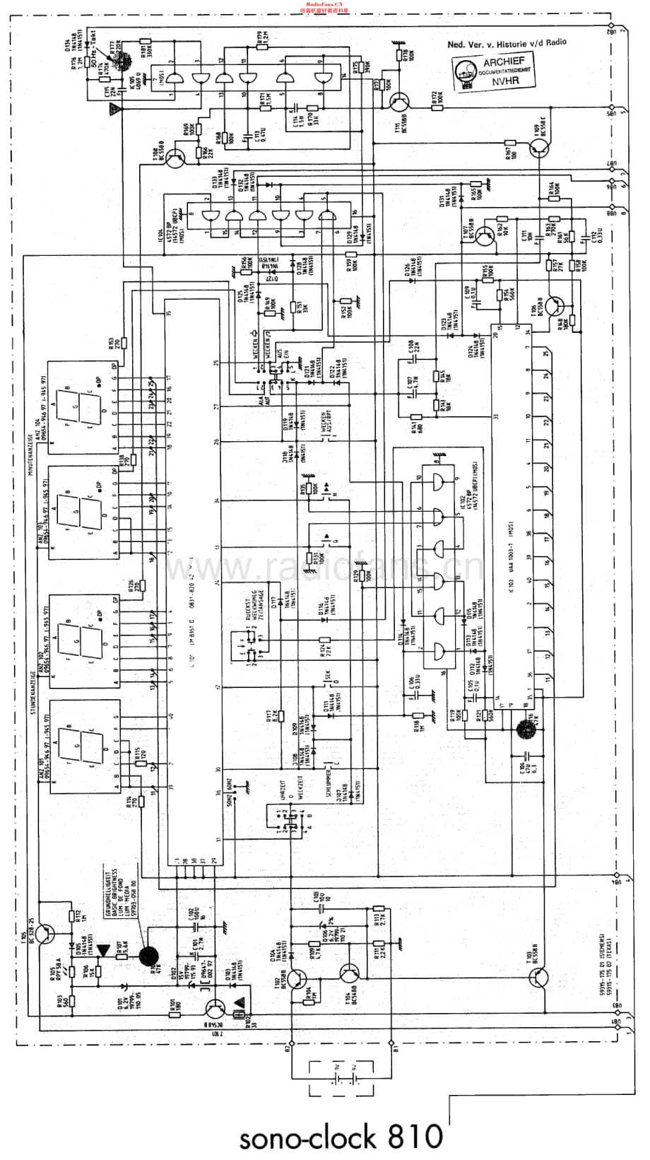 Grundig_SonoClock810维修电路原理图.pdf_第1页