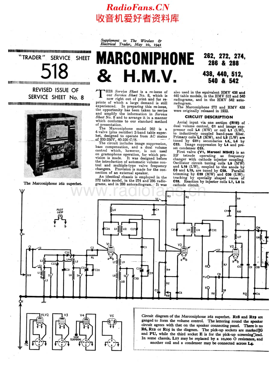 HMV_438维修电路原理图.pdf_第1页