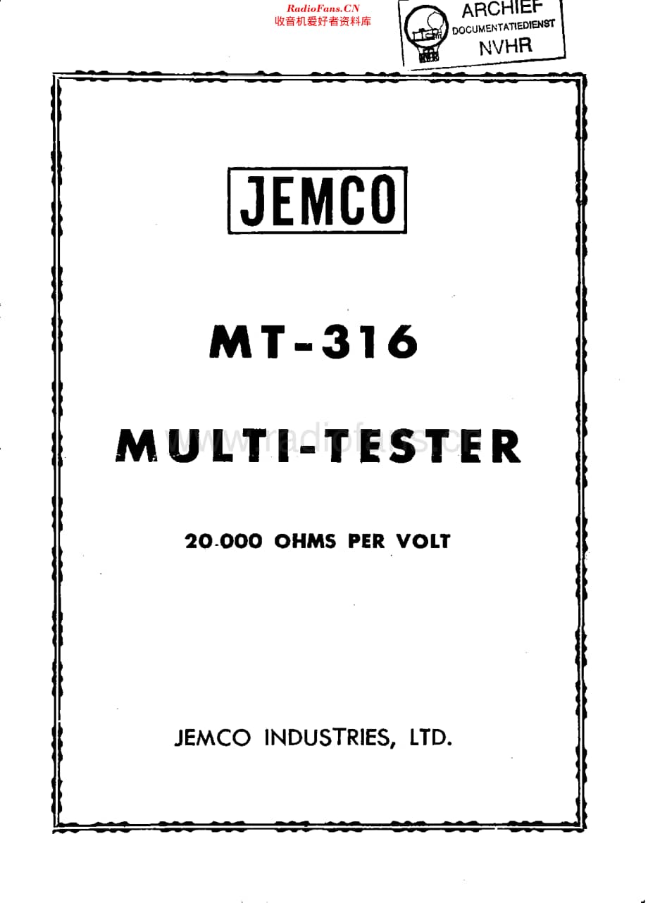 Jemco_MT316维修电路原理图.pdf_第1页