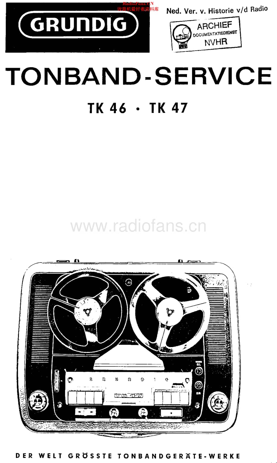 Grundig_TK46维修电路原理图.pdf_第1页