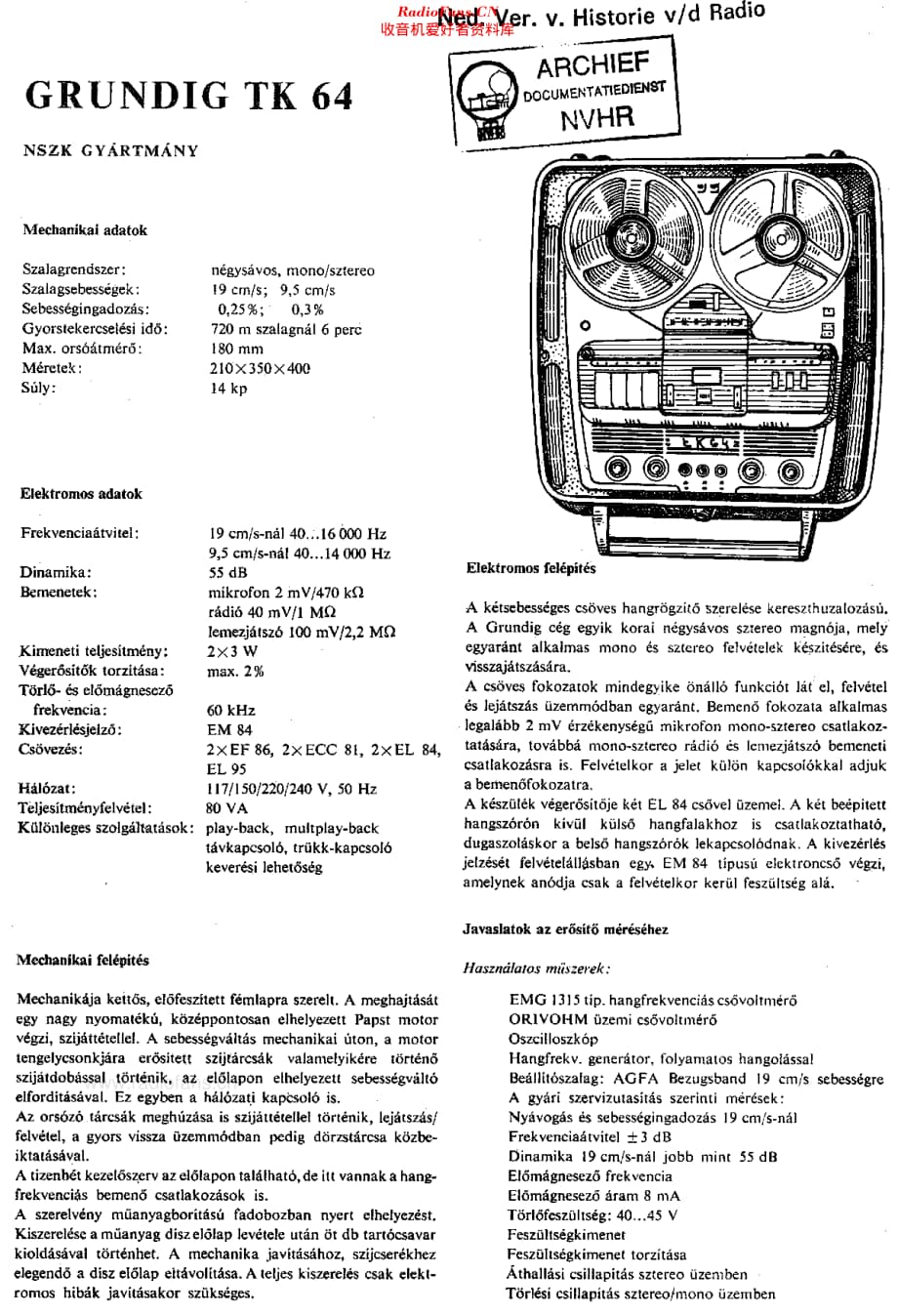 Grundig_TK64维修电路原理图.pdf_第2页