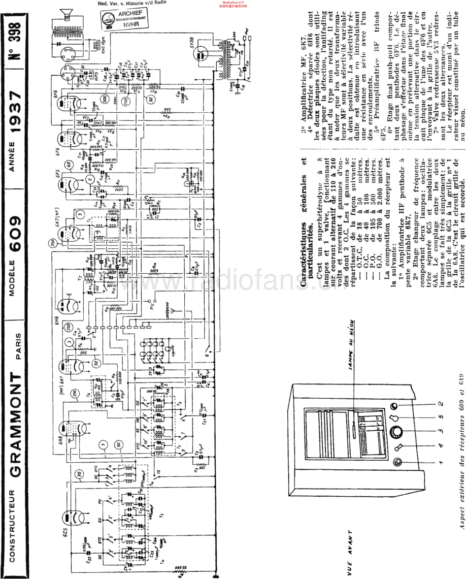 Grammont_609维修电路原理图.pdf_第1页