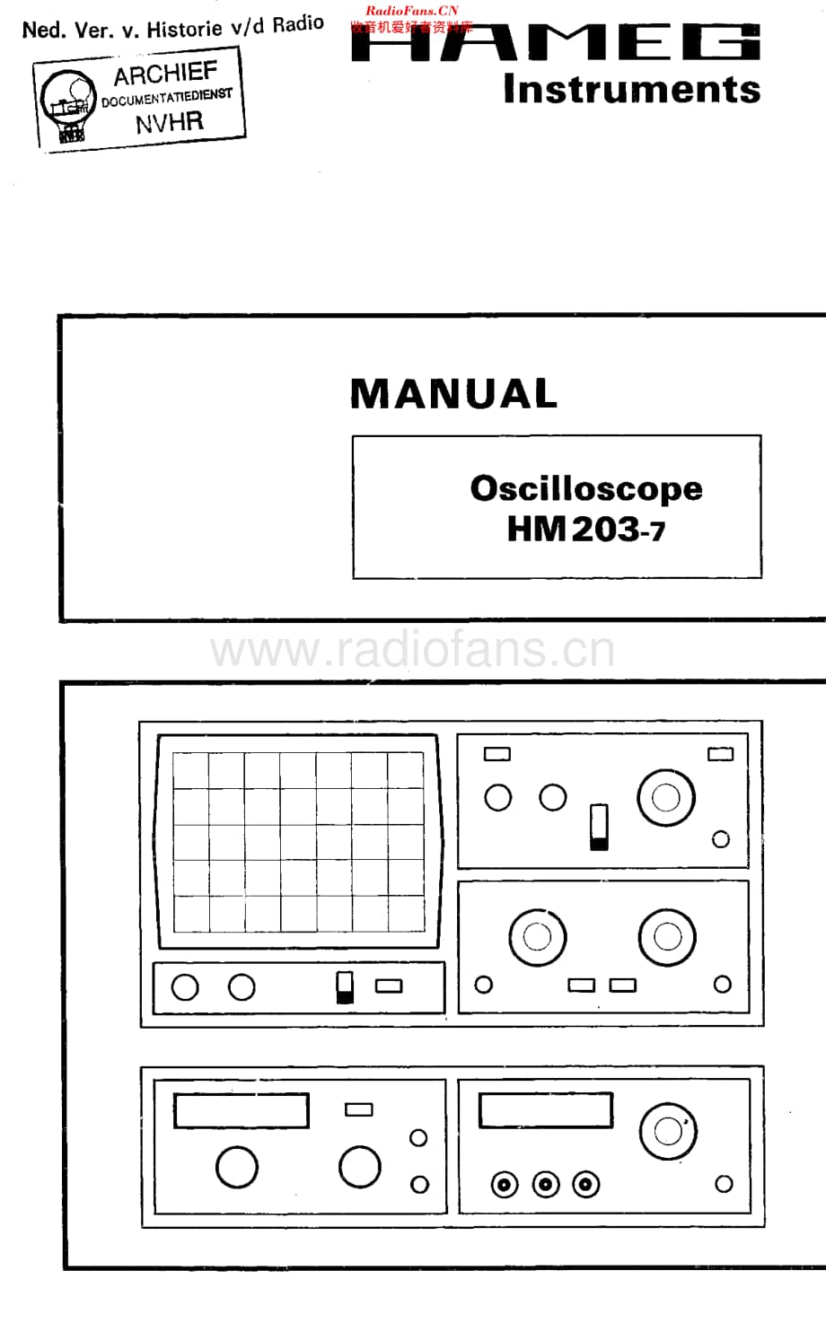 Hameg_HM203-7维修电路原理图.pdf_第1页