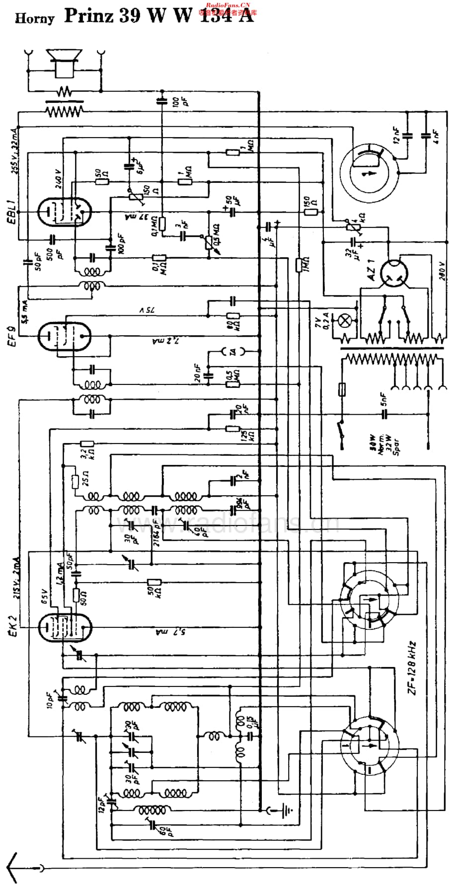 Hornyphon_W134A维修电路原理图.pdf_第2页