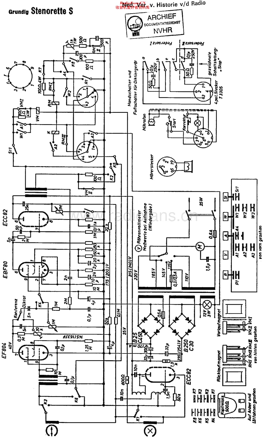 Grundig_StenoretteS维修电路原理图.pdf_第1页