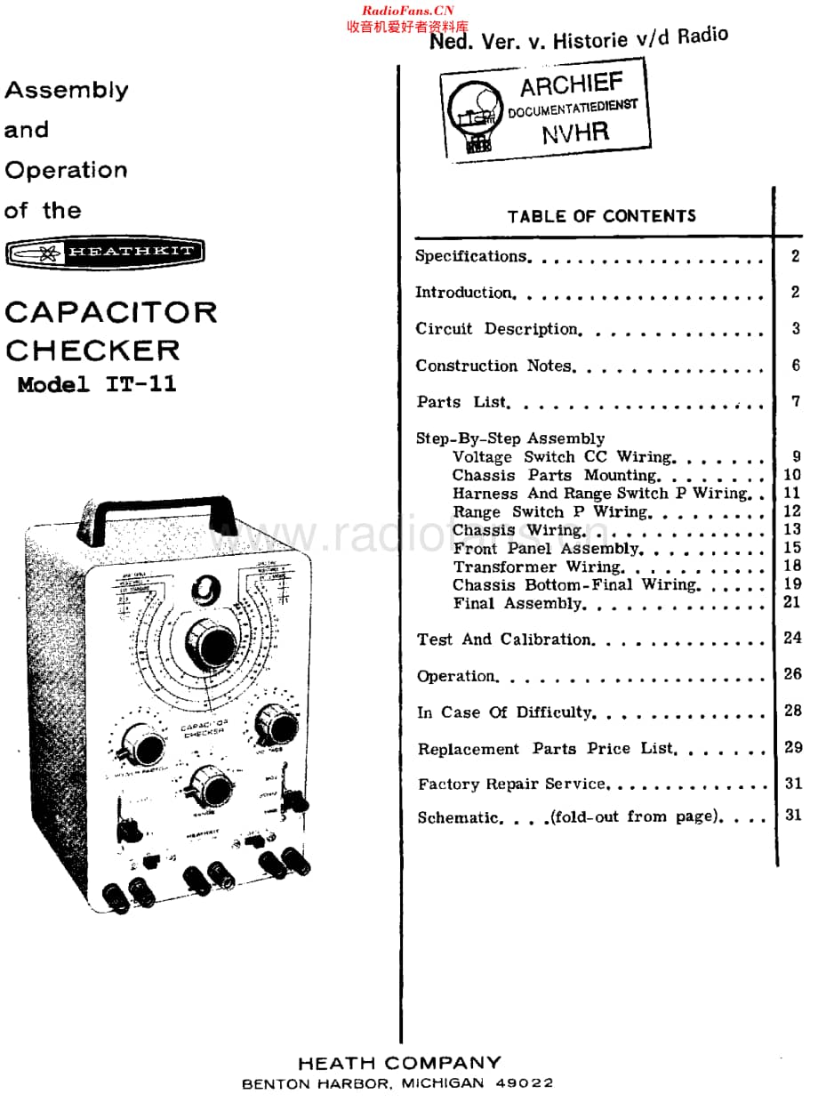 Heathkit_IT11维修电路原理图.pdf_第1页