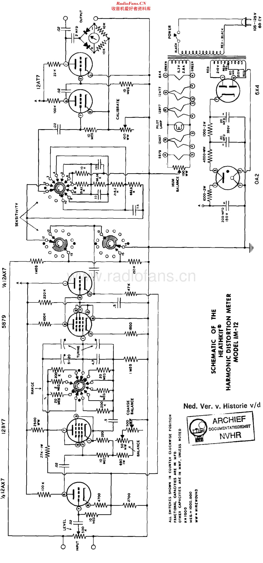 Heathkit_IM12维修电路原理图.pdf_第1页