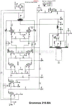 Grommes_215BA维修电路原理图.pdf