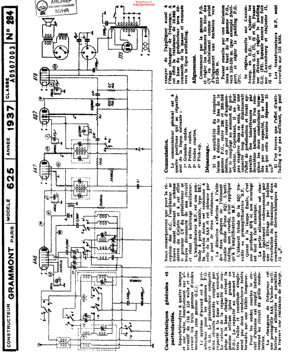 Grammont_625维修电路原理图.pdf_第2页