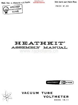 Heathkit_IM11维修电路原理图.pdf