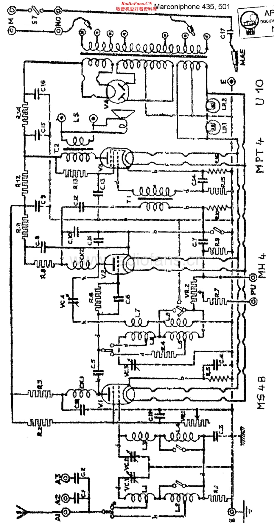 HMV_435维修电路原理图.pdf_第1页