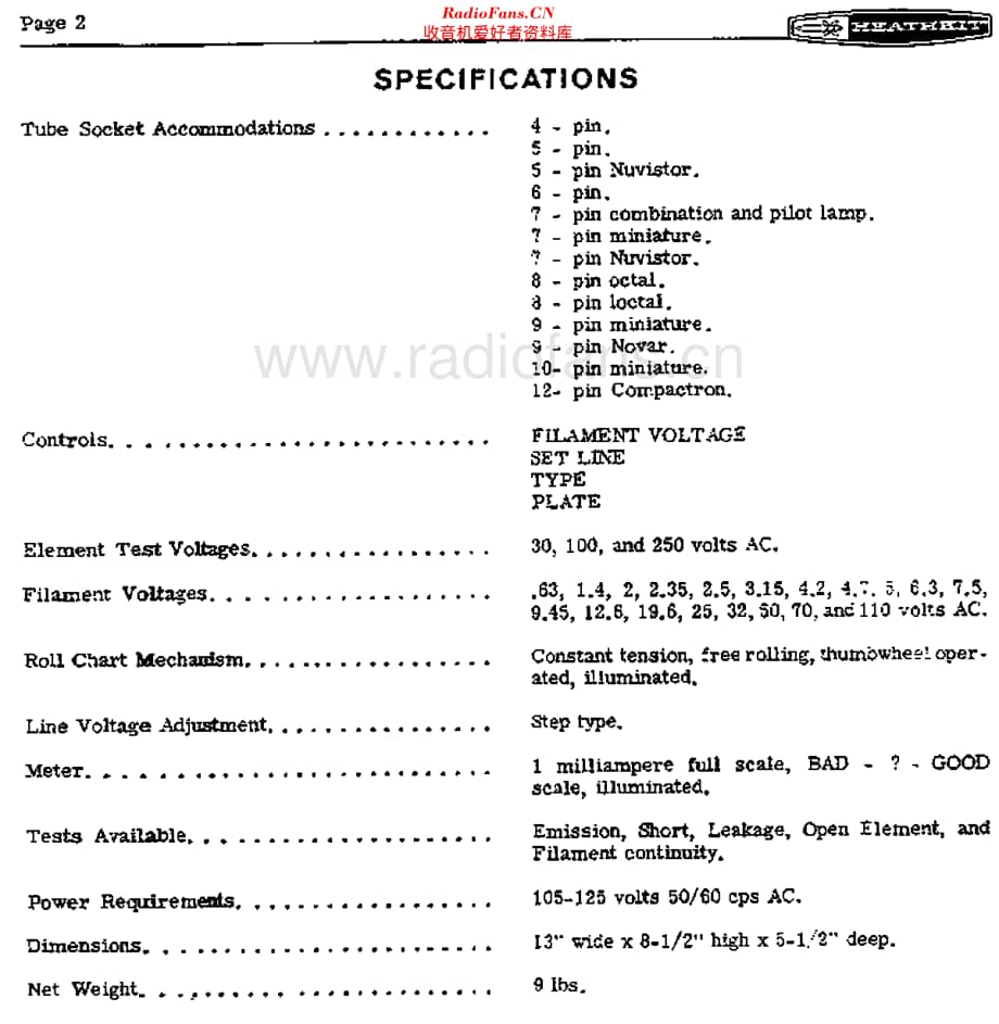 Heathkit_IT21维修电路原理图.pdf_第3页