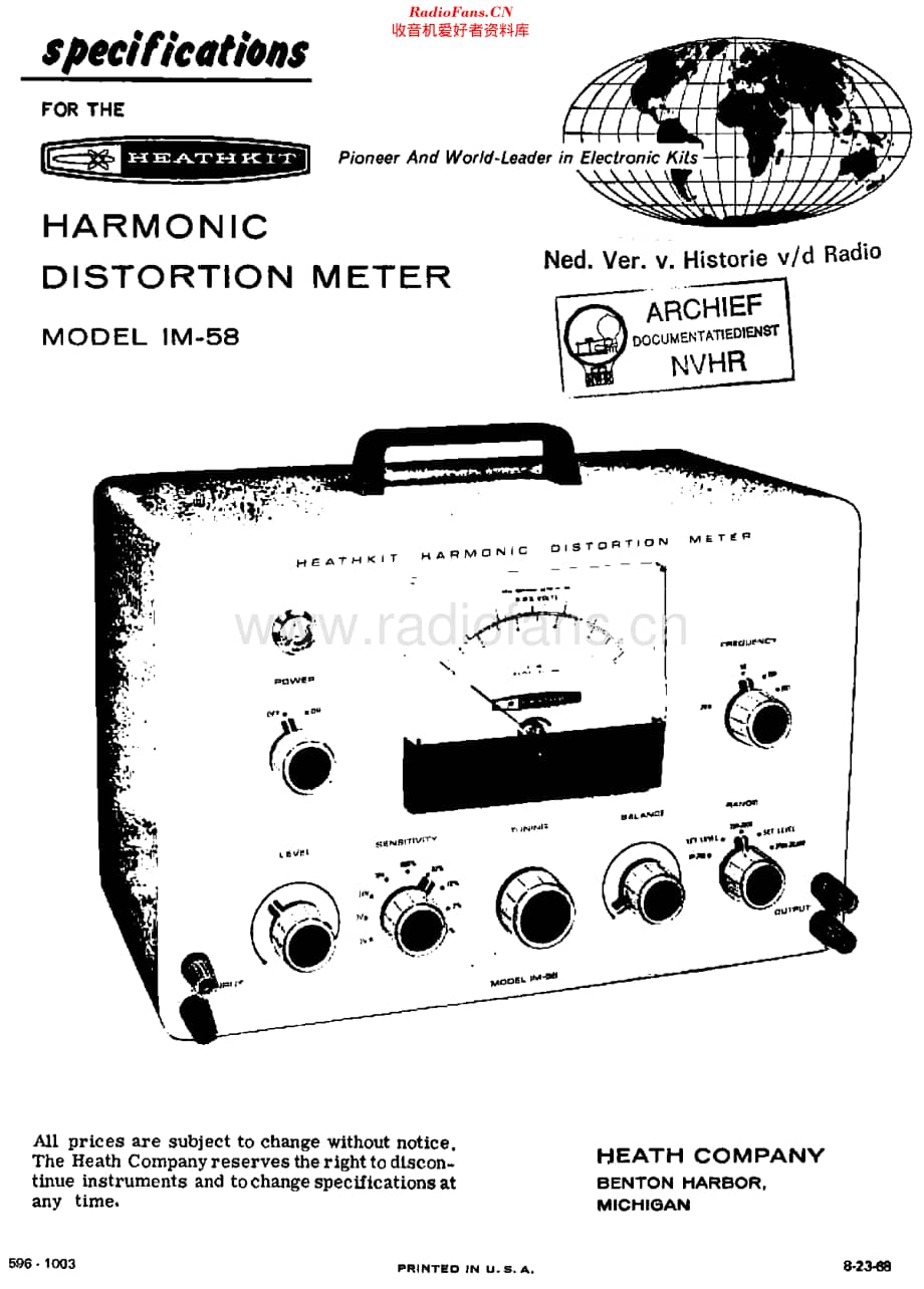 Heathkit_IM58维修电路原理图.pdf_第1页