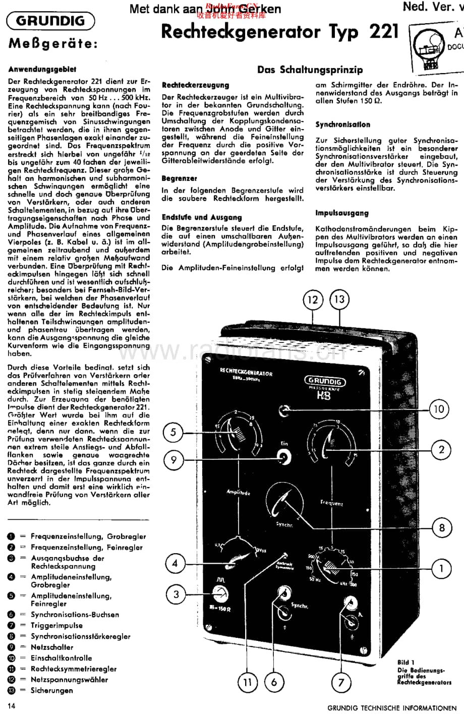 Grundig_221维修电路原理图.pdf_第1页