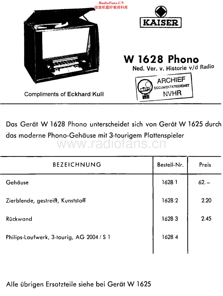 Kaiser_W1628维修电路原理图.pdf_第1页