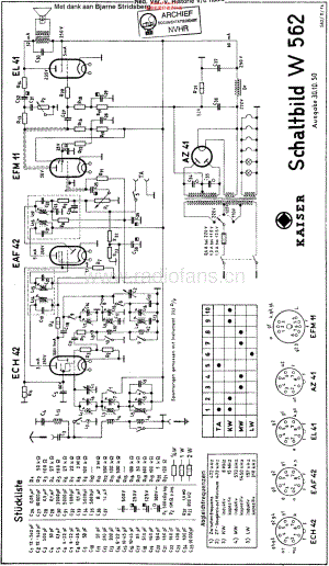 Kaiser_W562维修电路原理图.pdf