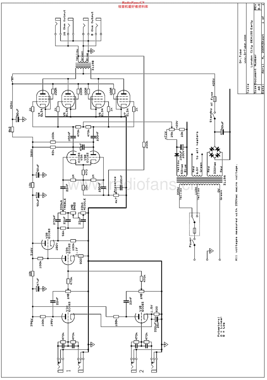 LondonCity_DEA100维修电路原理图.pdf_第1页