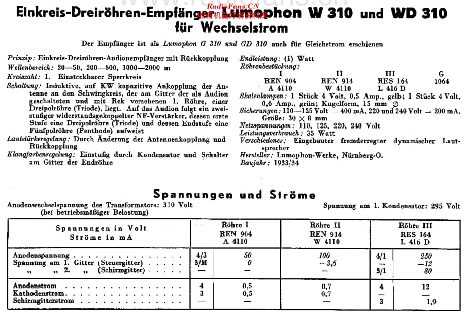 Lumophon_W310维修电路原理图.pdf_第2页