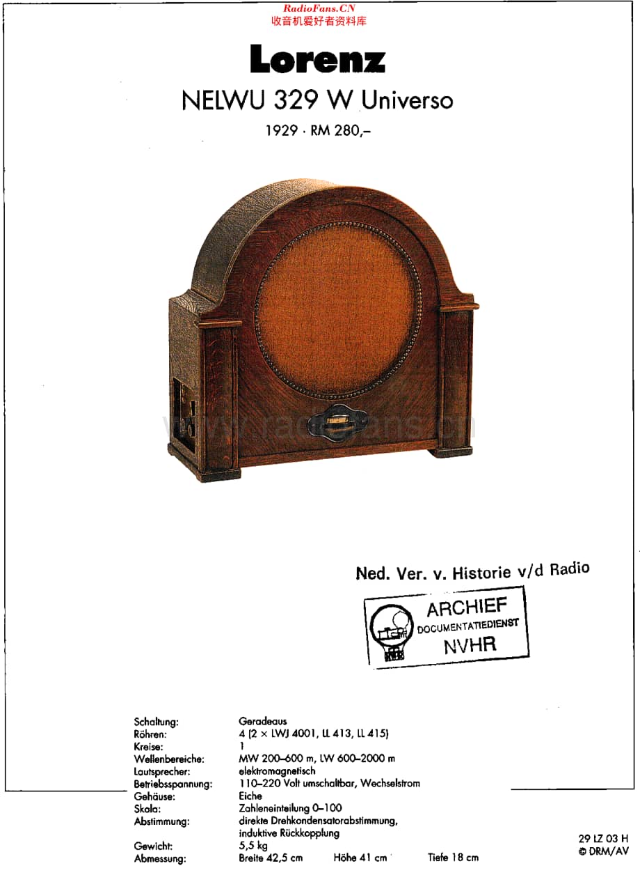 Lorenz_329W维修电路原理图.pdf_第1页