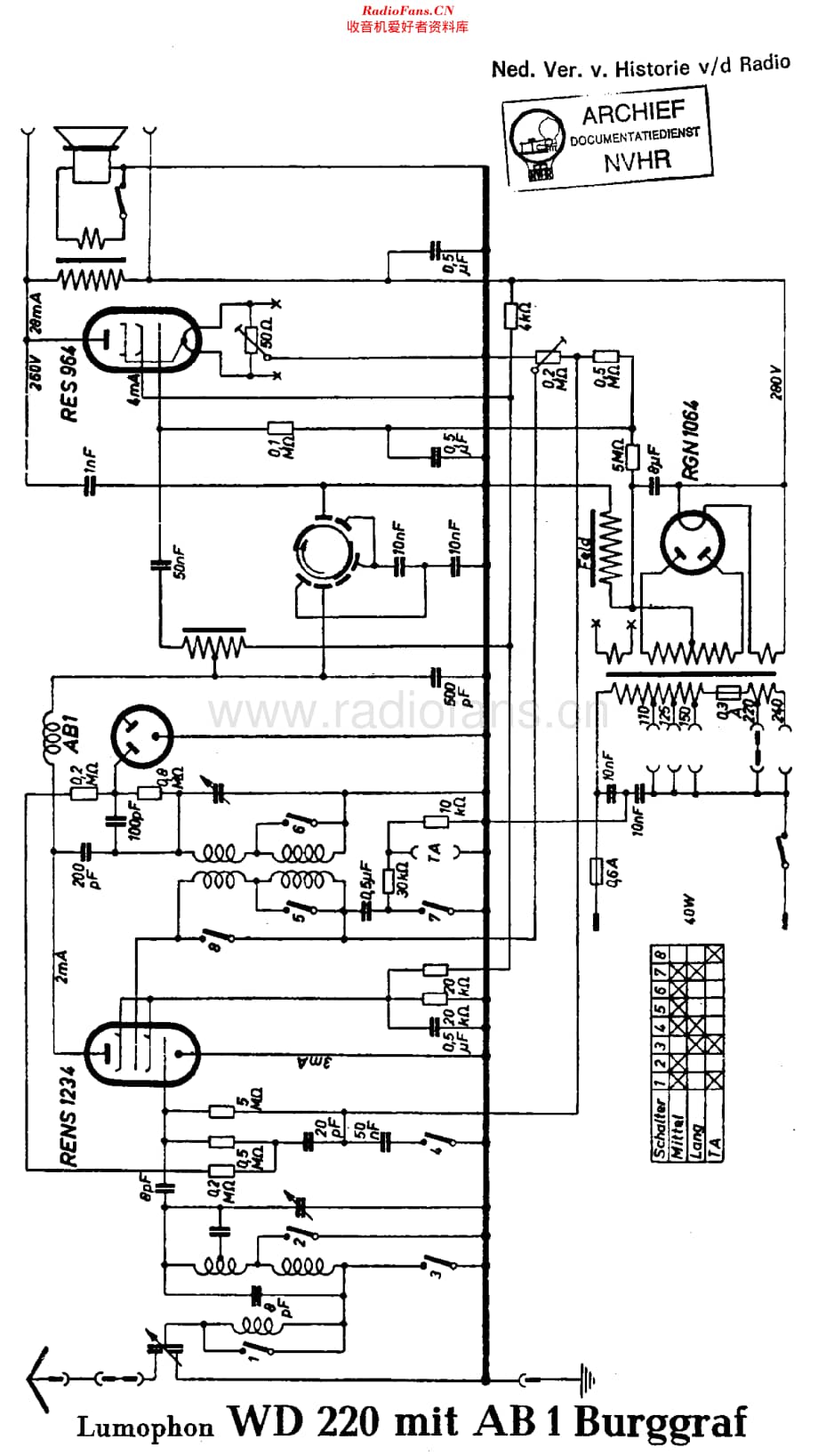 Lumophon_WD220a维修电路原理图.pdf_第1页