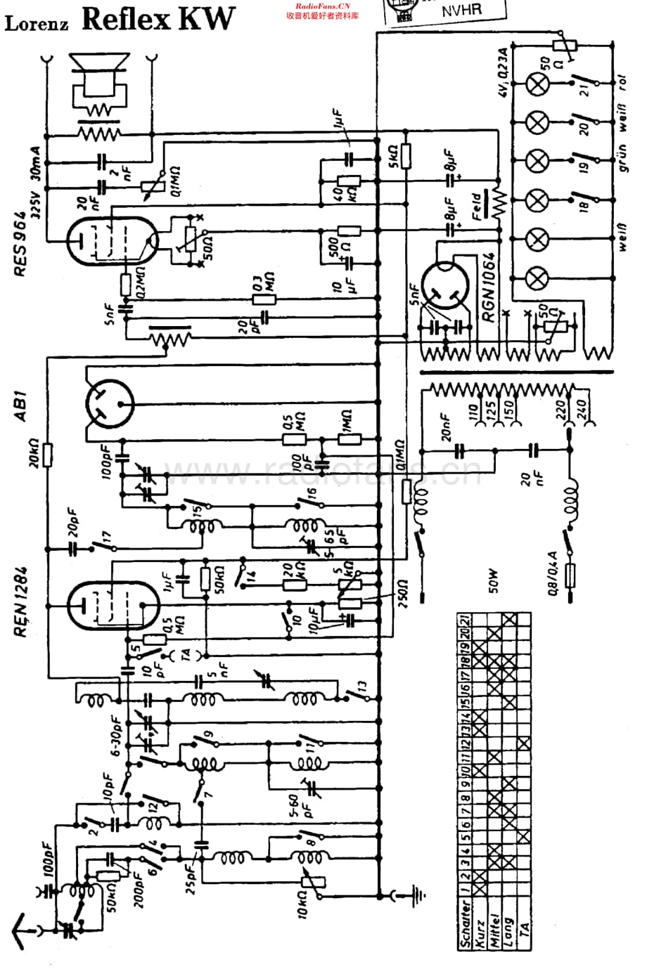 Lorenz_ReflexKW维修电路原理图.pdf_第1页