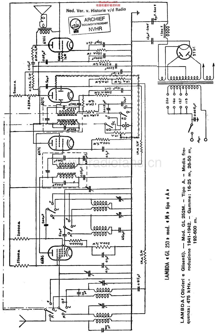 Lambda_GL252M维修电路原理图.pdf_第1页