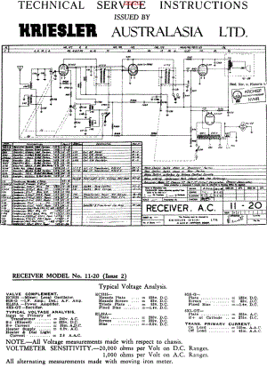 Kriesler_11-20维修电路原理图.pdf