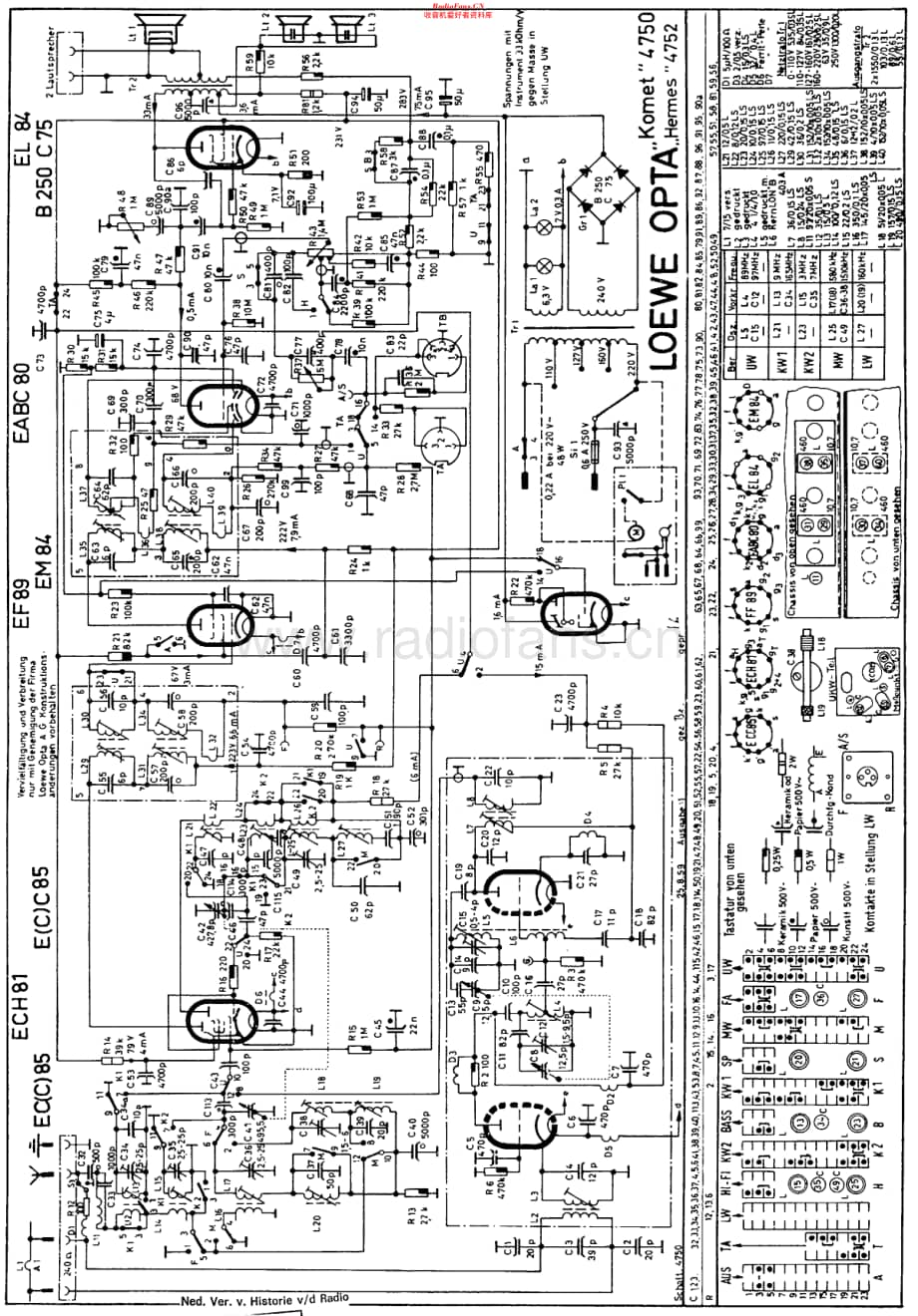 LoeweOpta_4750W维修电路原理图.pdf_第1页