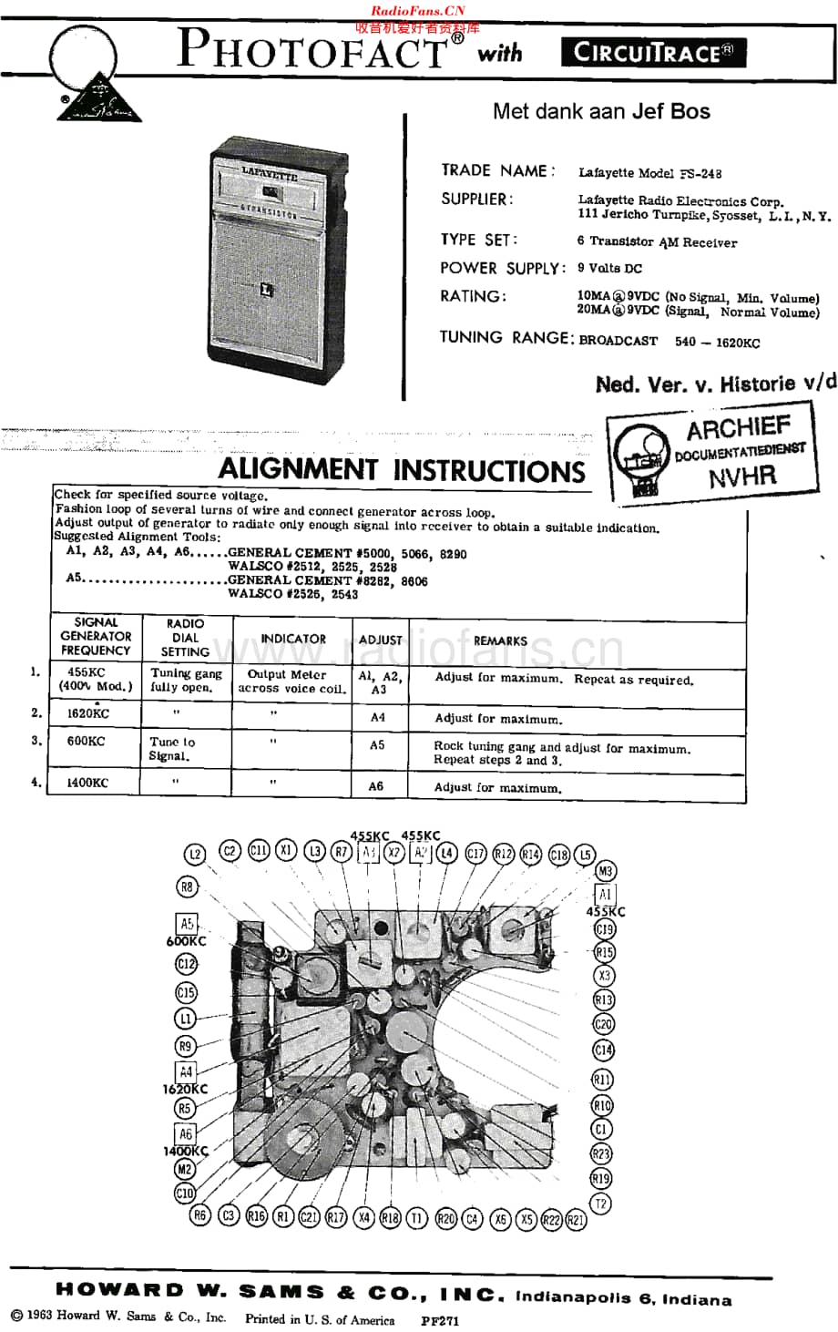 Lafayette_FS248维修电路原理图.pdf_第1页