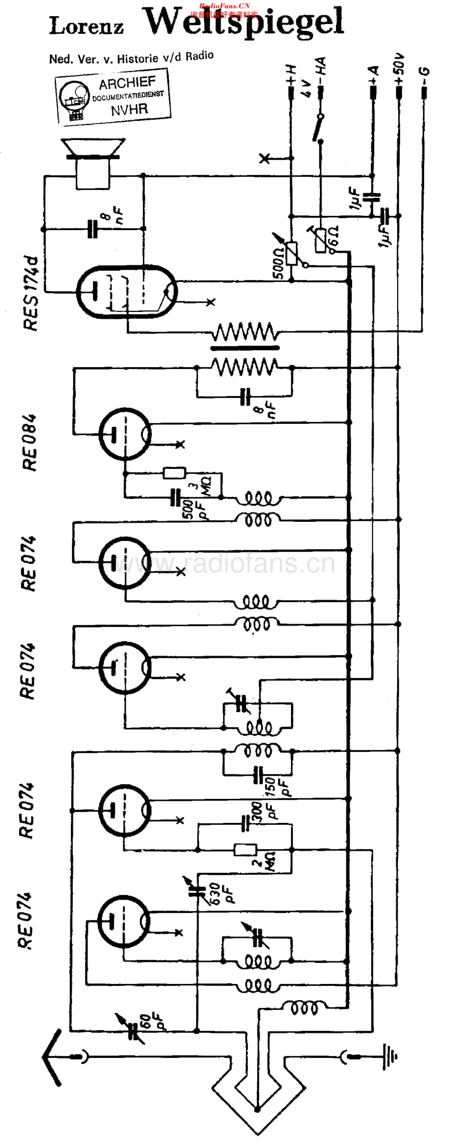 Lorenz_ERSW628维修电路原理图.pdf_第1页