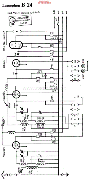 Lumophon_B24维修电路原理图.pdf