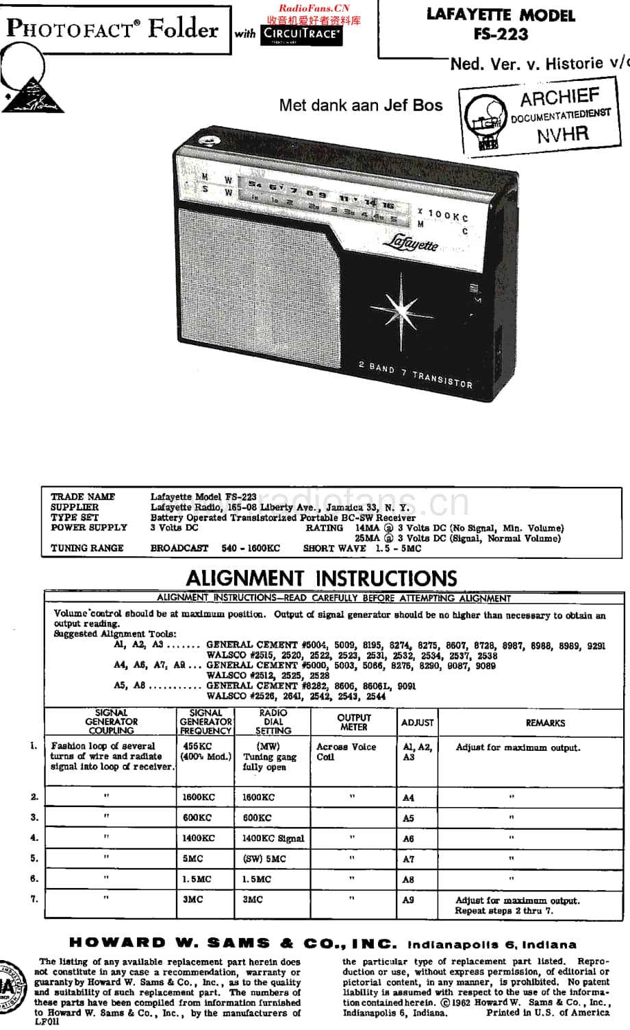 Lafayette_FS223维修电路原理图.pdf_第1页