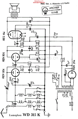 Lumophon_WD315K维修电路原理图.pdf