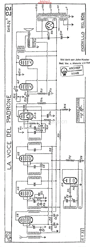 LaVoceDelPadrone_RG80B维修电路原理图.pdf