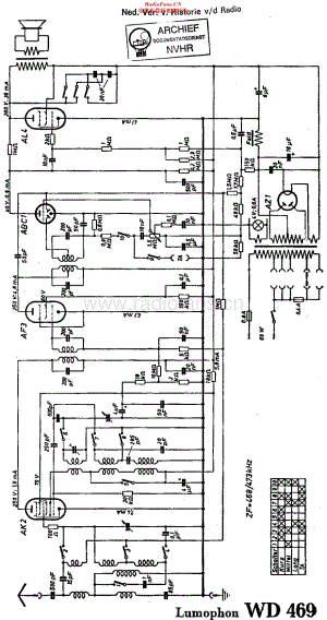Lumophon_WD469维修电路原理图.pdf