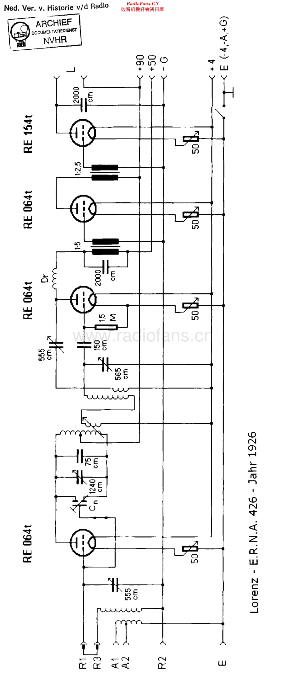 Lorenz_ERNA426维修电路原理图.pdf_第1页